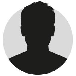 černá silueta představující mužský profil